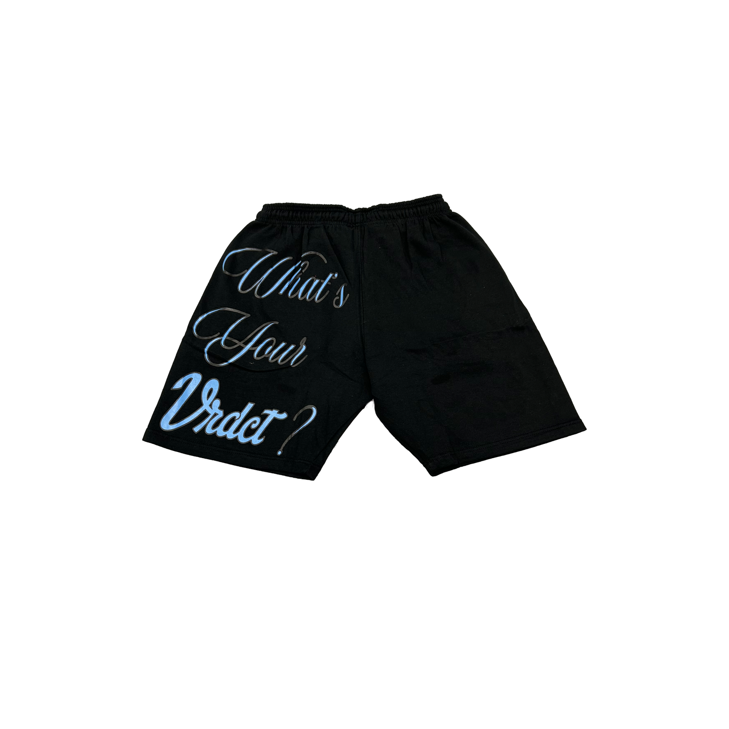 'WHAT'S YOURS?' SHORTS - BLACK