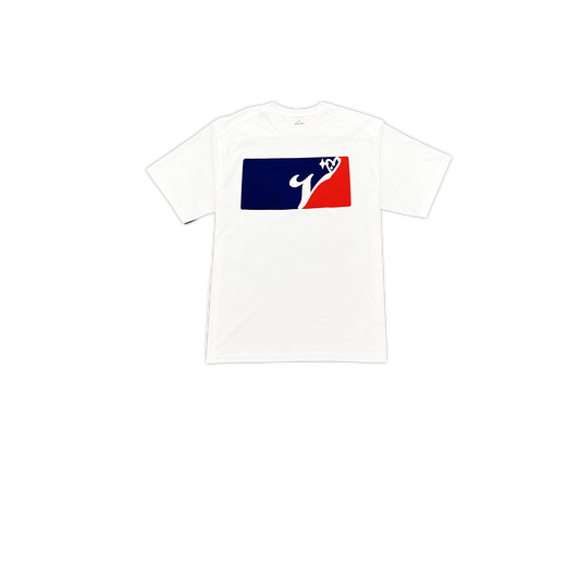 VRDCT 'MLB' TEE - WHITE