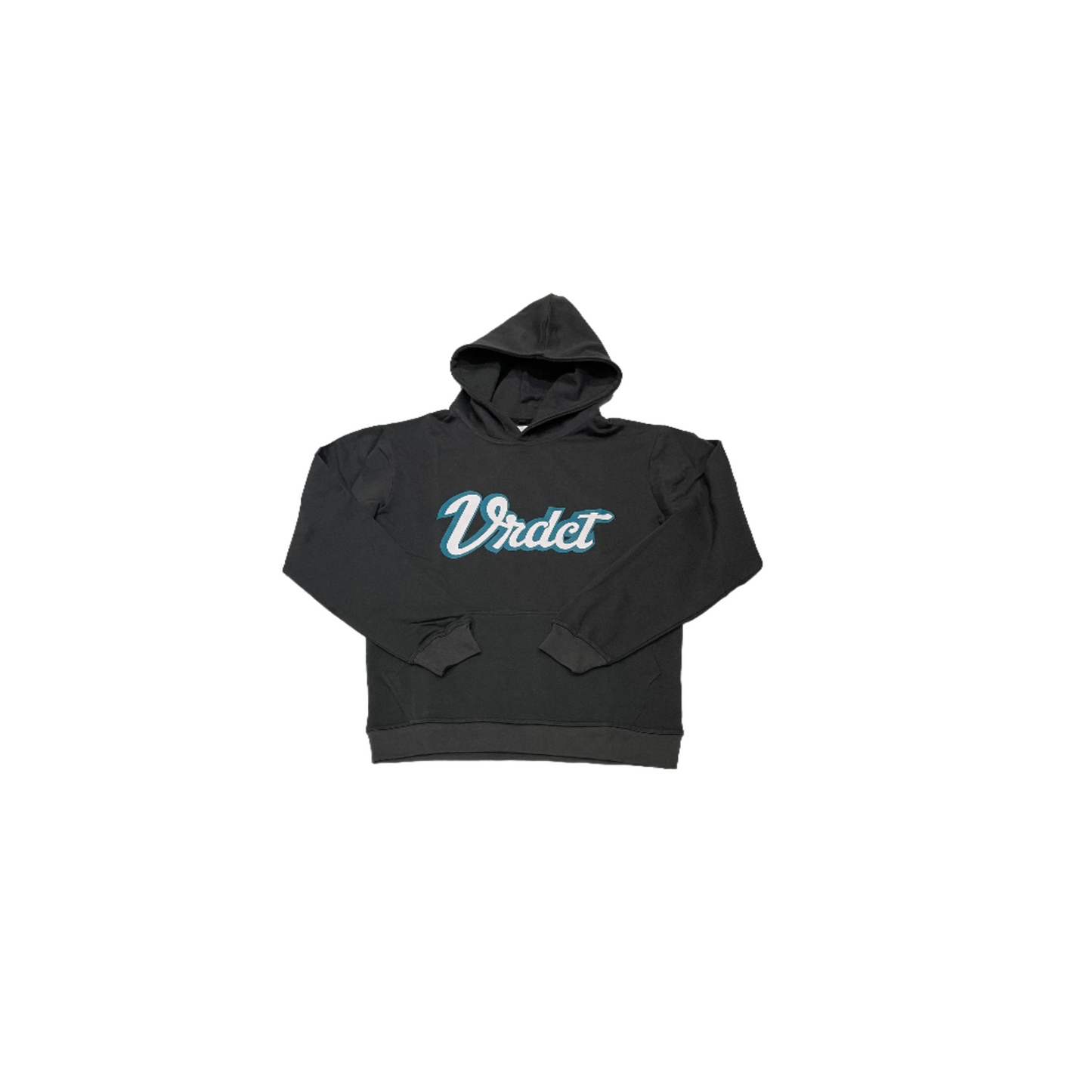 VRDCT SCRIPT HOODIE -DARK GREY